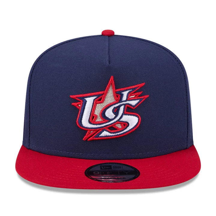 Wbc Rd Cap USA Baseball WBC New Era 2026 World Baseball Classic 9FIFTY A-Frame ...
