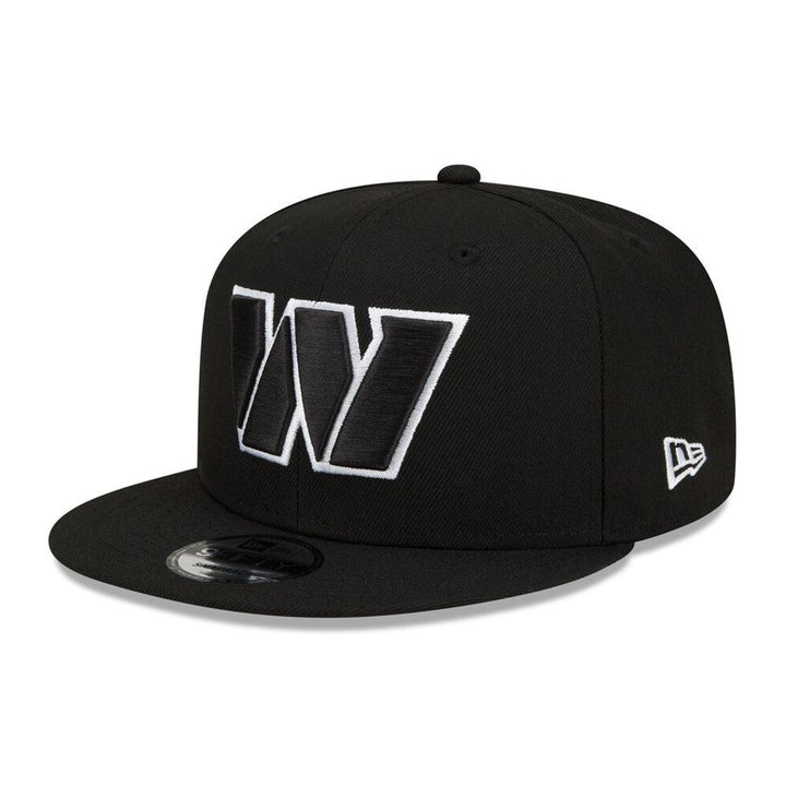 Washington Commanders New Era B-Dub 9FIFTY Snapback Hat - Black - Triple Play Caps