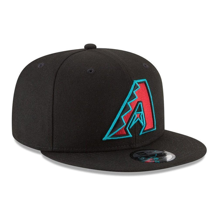 Arizona Diamondbacks New Era Team Color 9FIFTY Snapback Hat - Black - Triple Play Caps