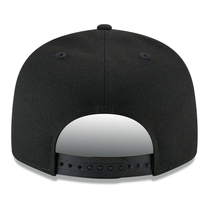 Miami Marlins New Era Black & White 9FIFTY Snapback Hat - Black - Triple Play Caps