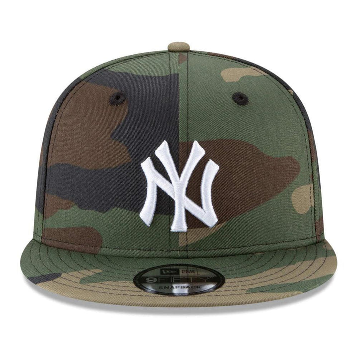 New York Yankees New Era Camo Basic 9FIFTY Snapback Hat - Triple Play Caps