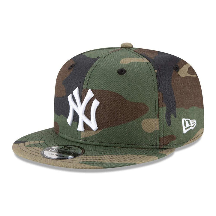 New York Yankees New Era Camo Basic 9FIFTY Snapback Hat - Triple Play Caps