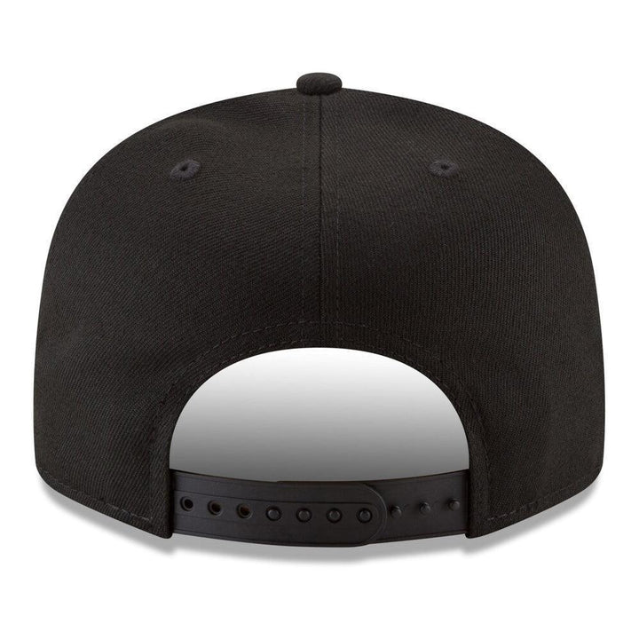 Oakland Athletics New Era Black & White 9FIFTY Snapback Hat - Black - Triple Play Caps