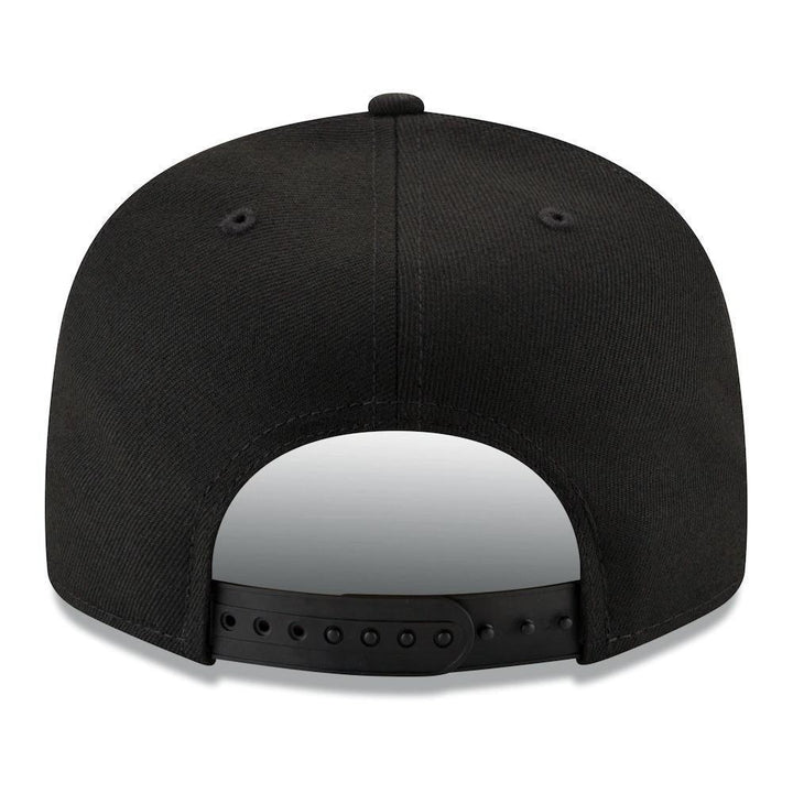 San Diego Padres New Era Black & White 9FIFTY Snapback Hat - Black - Triple Play Caps