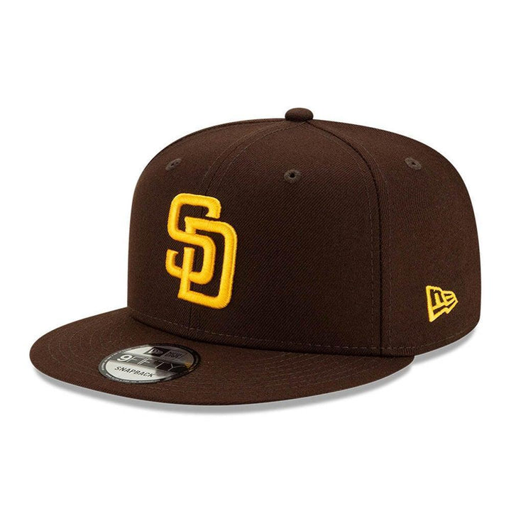 San Diego Padres New Era Team Color 9FIFTY Snapback Hat - Brown - Triple Play Caps